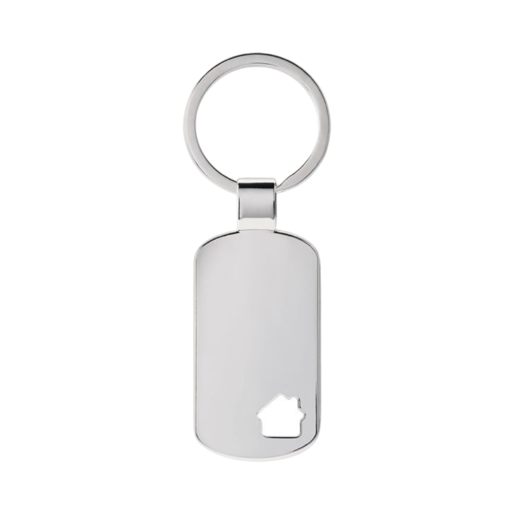 Metal House Key Ring