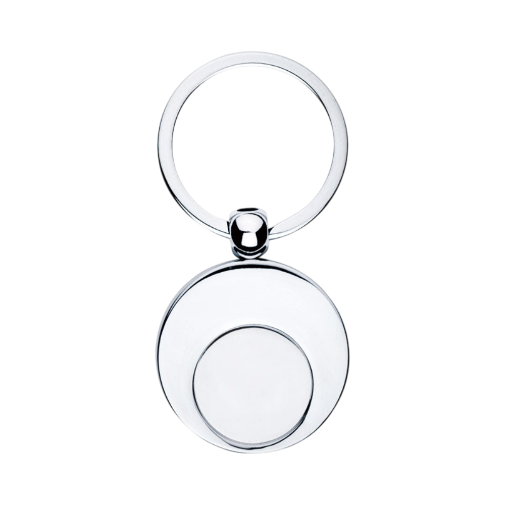 Metal Key Ring with Token