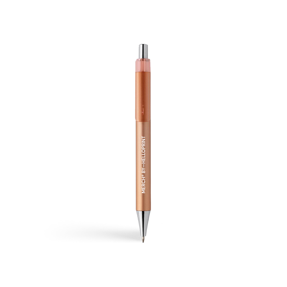 Metallic Pen with a Chrome Finish