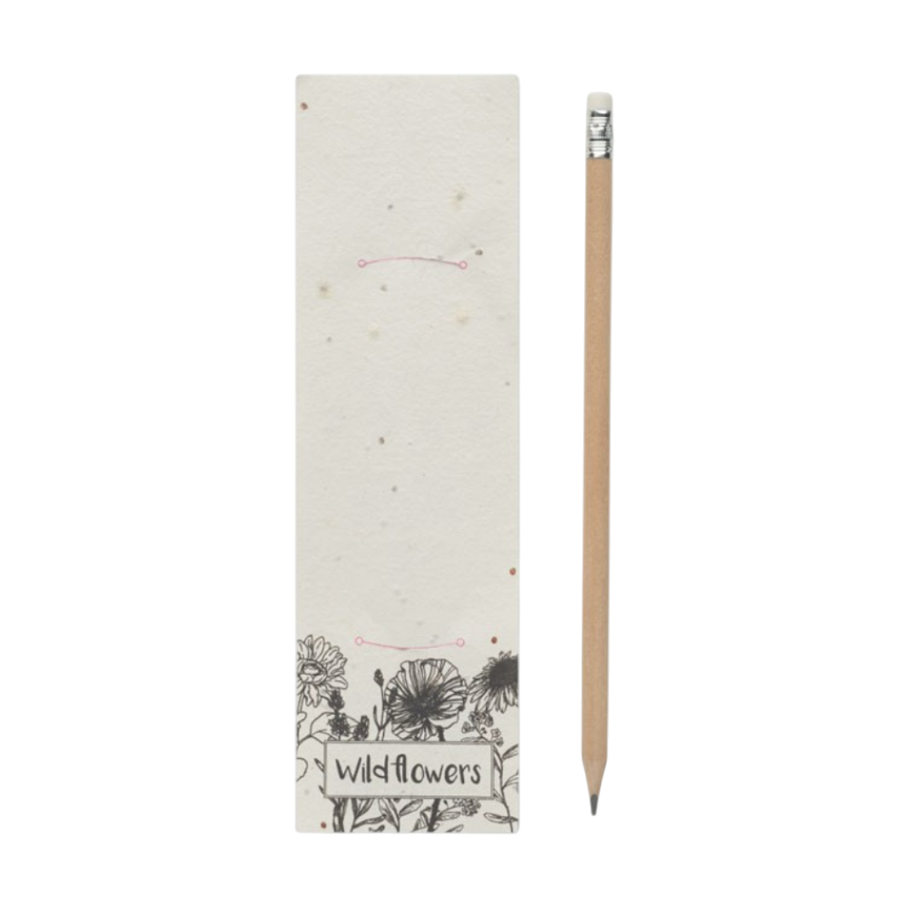 Natural Pencil in Seeded Pouch