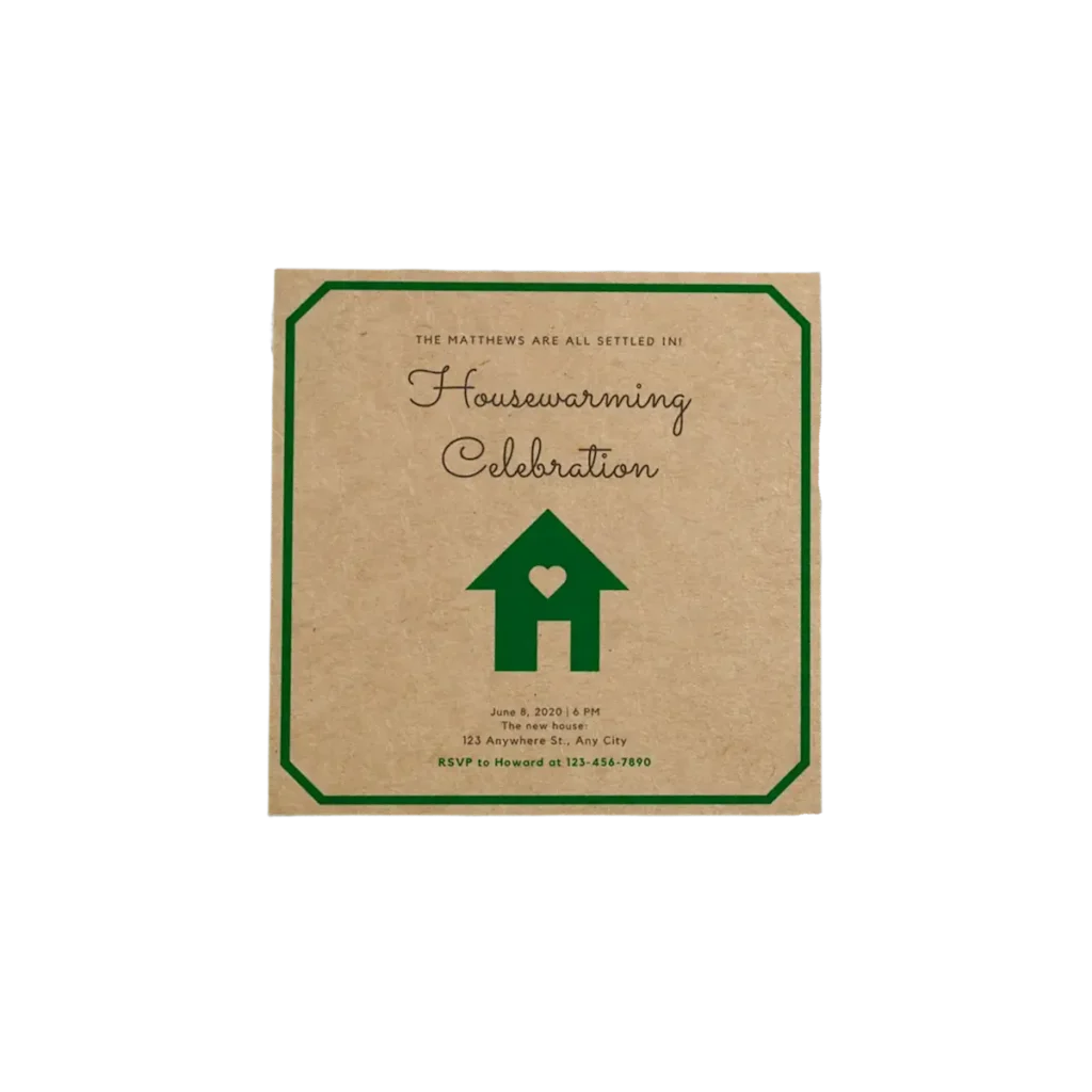 New Home Cards