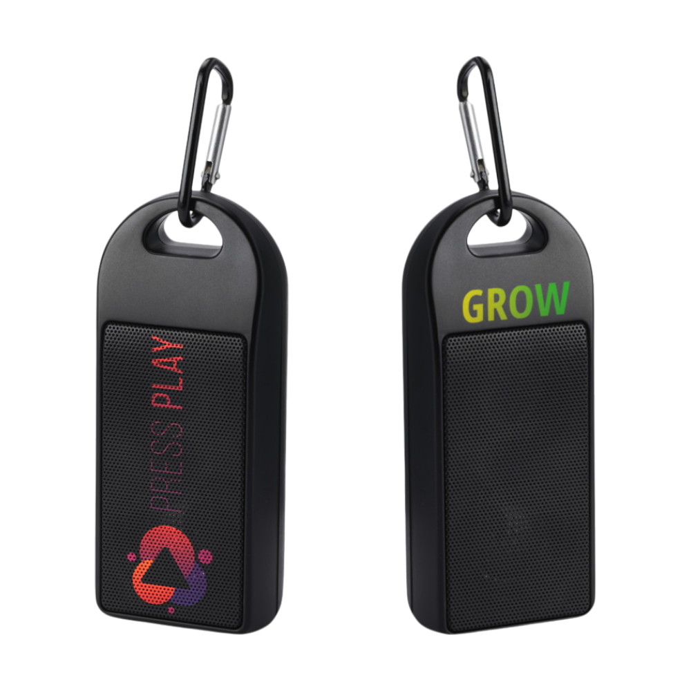 Omni 3W IPX4 Bluetooth Speaker with Carabiner