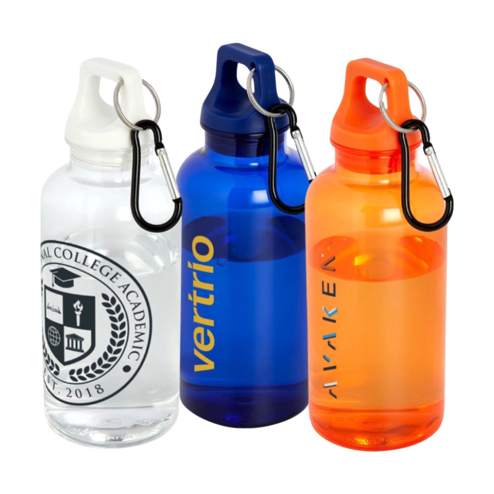 Oregon RCS Recycled Plastic Water bottle with Carabiner 400 ml