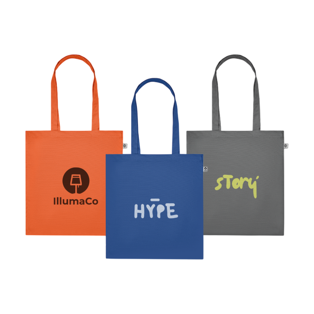 Organic Cotton Shopping Bag with Gusset
