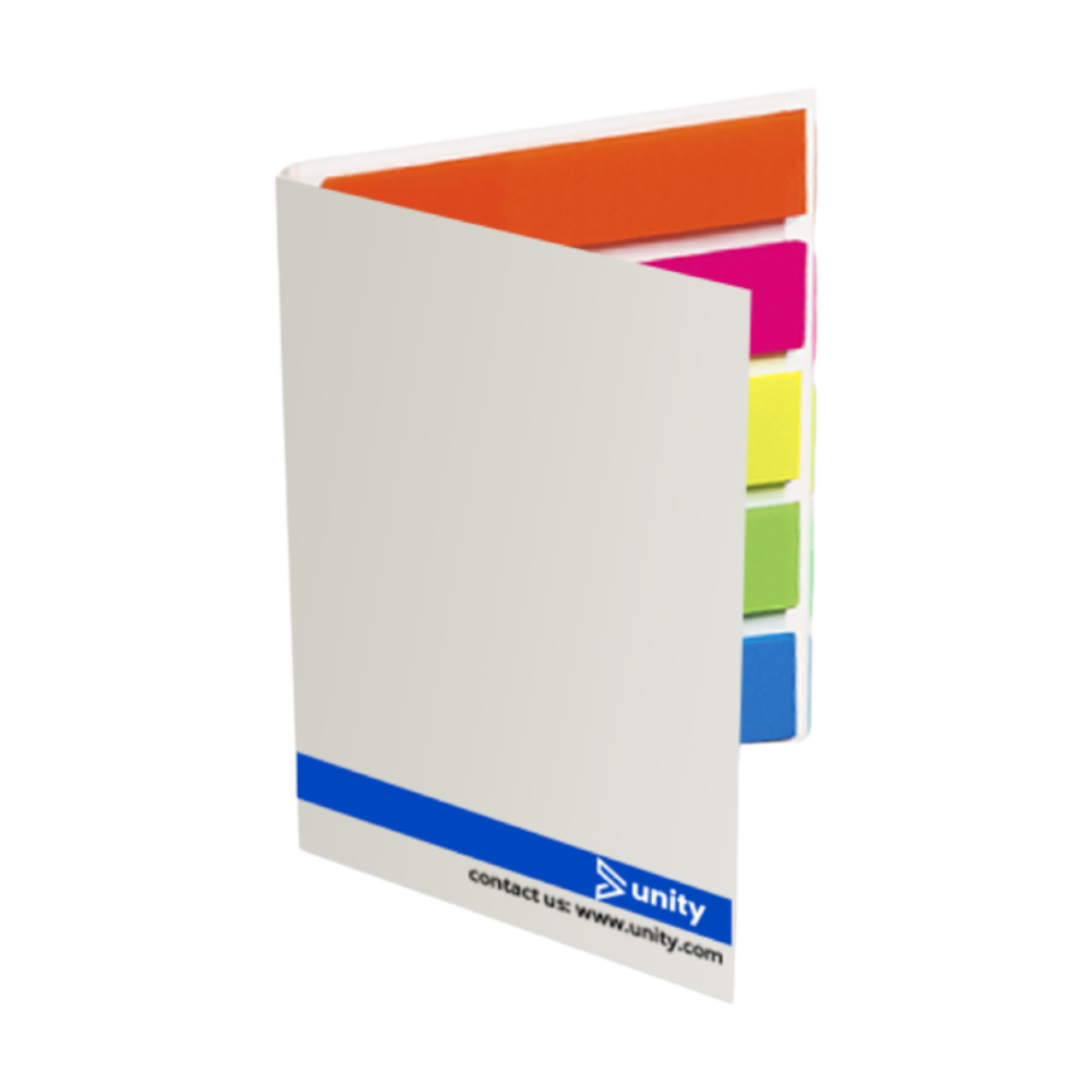 Page Markers with Printed Cover