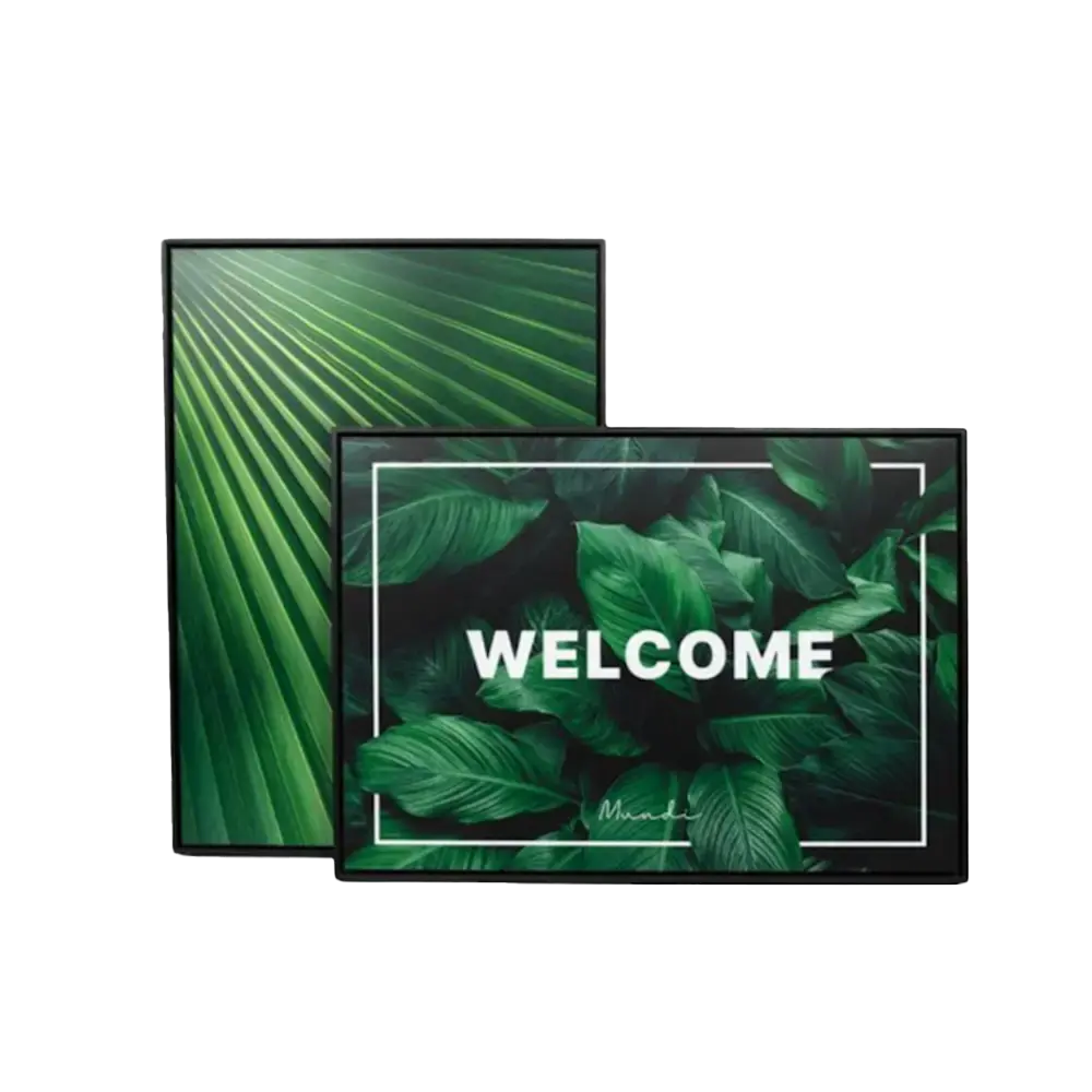 Panels with floating frame