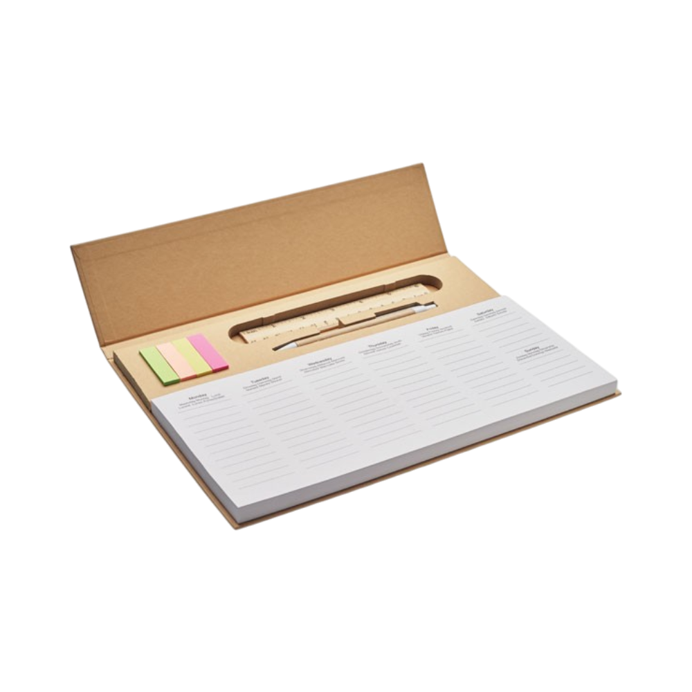 Paper Weekly Desktop Planner