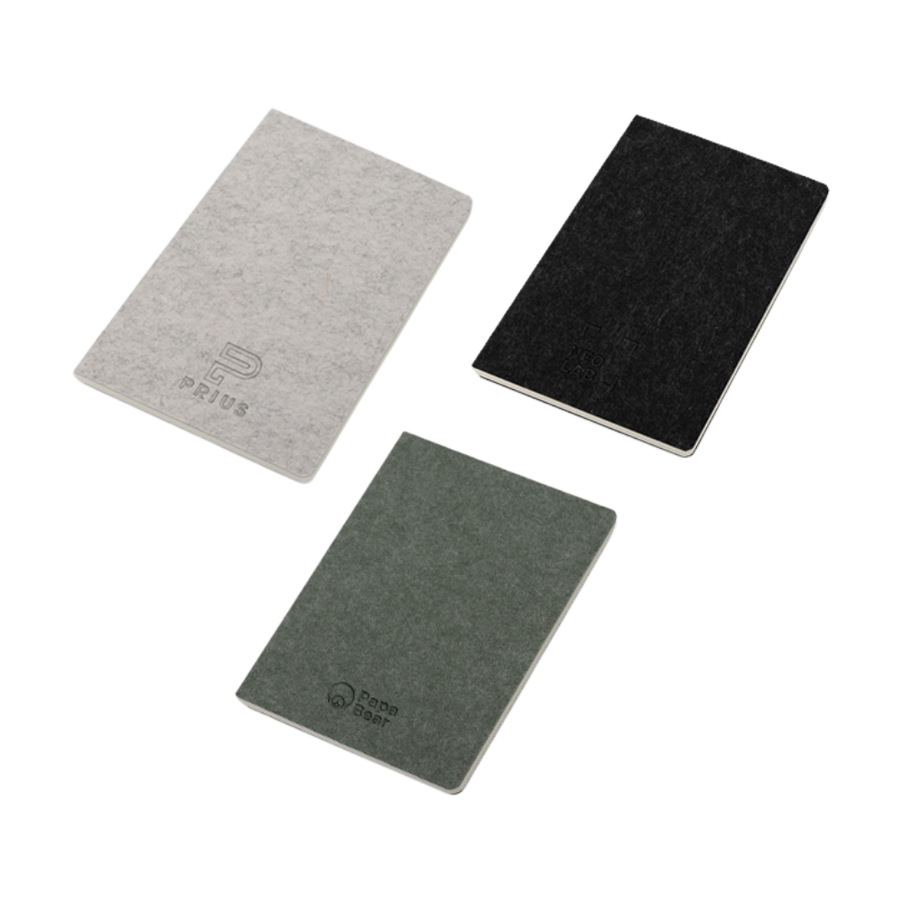 Phrase GRS Recycled Felt A5 Notebook