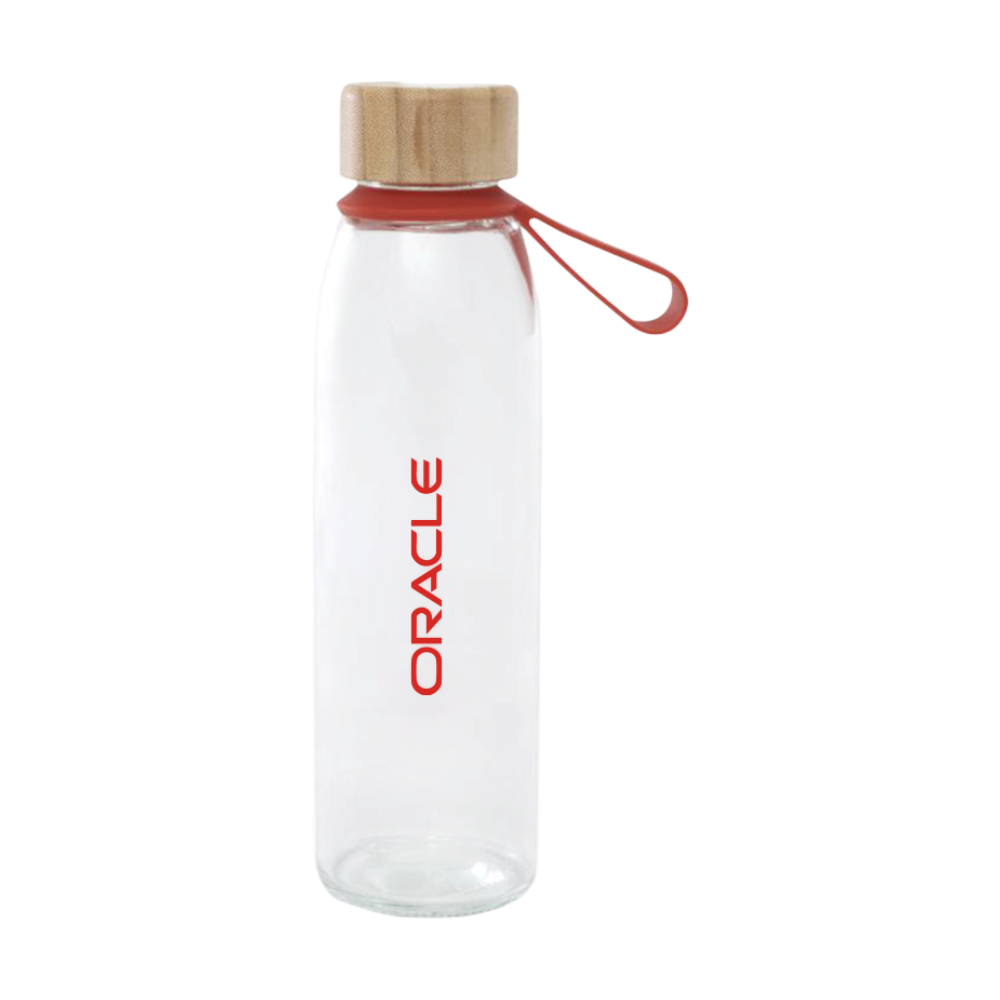 Porto Glass Water Bottle with Silicone Handle