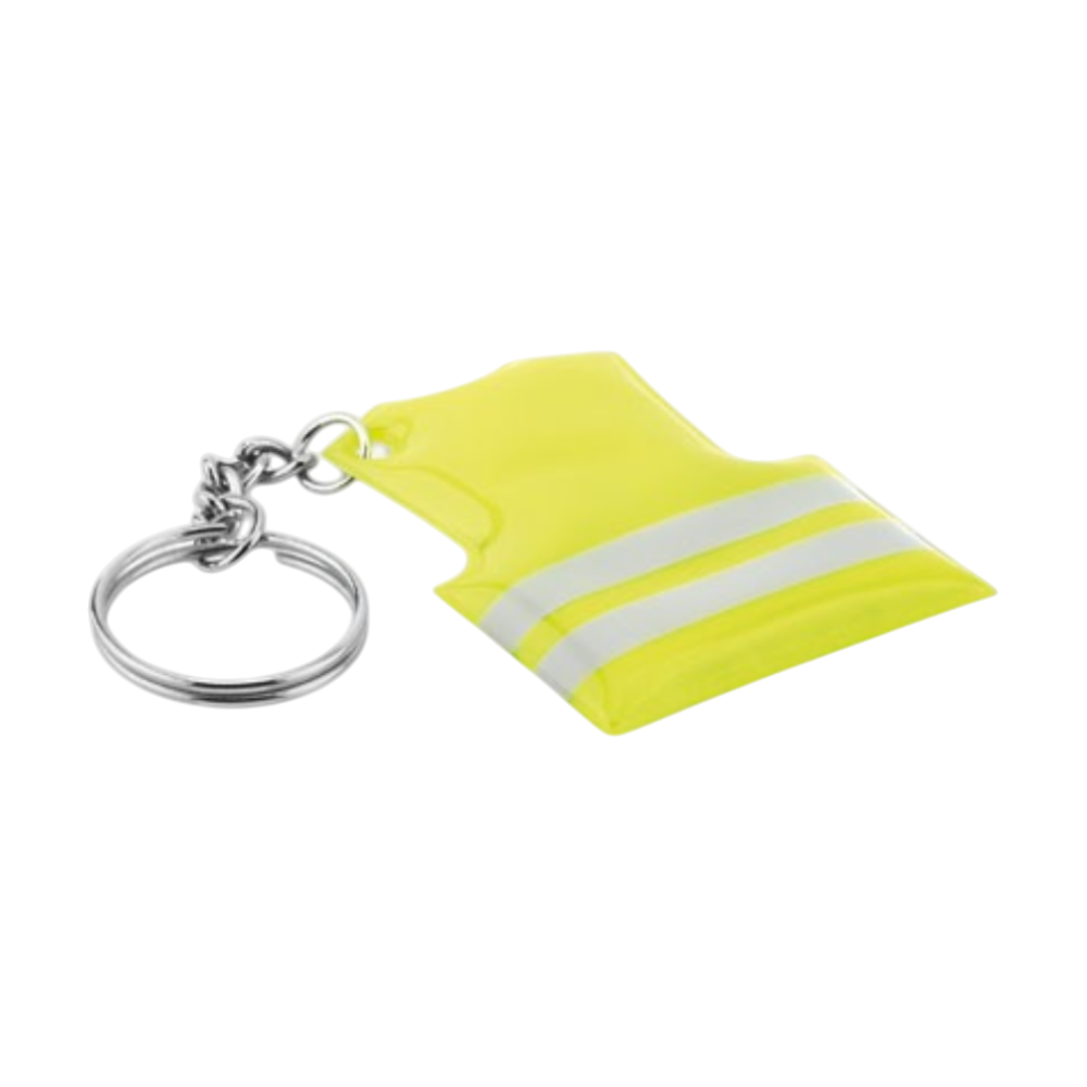 PVC Reflective Key ring