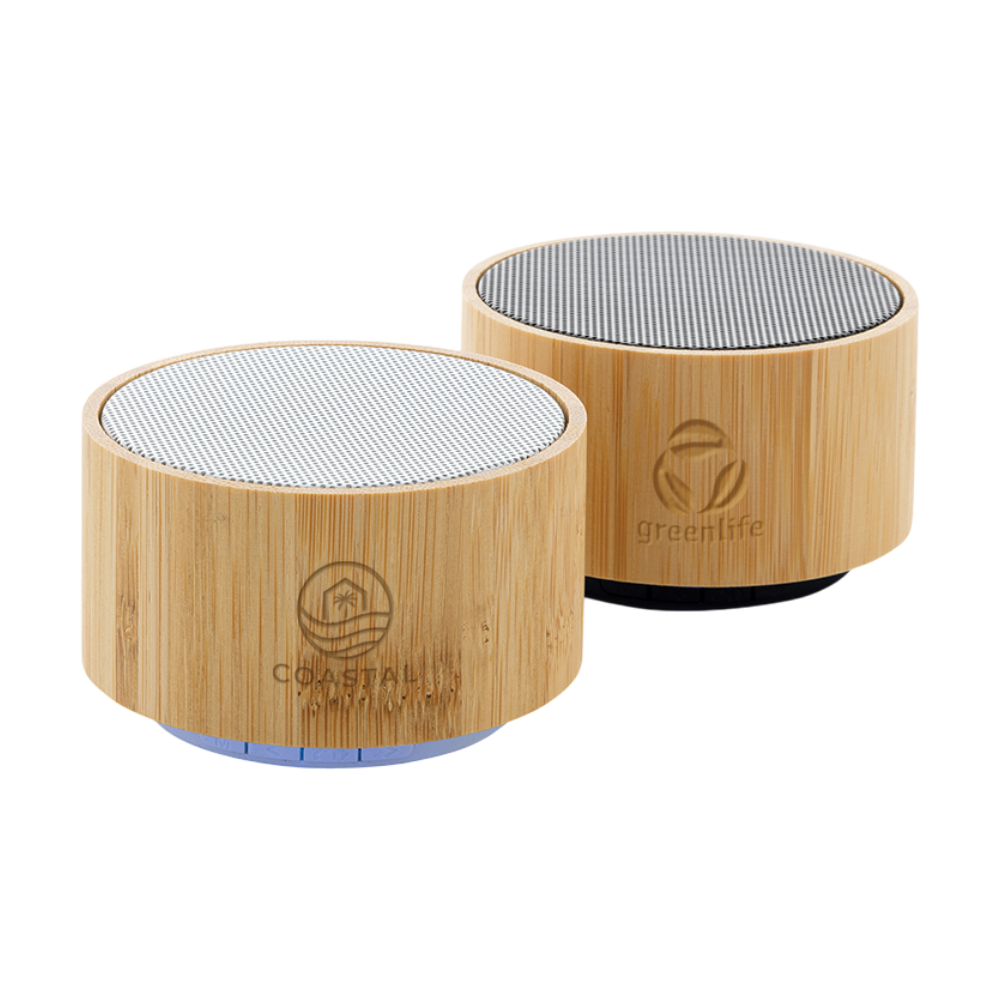RCS Recycled Plastic & Bamboo 3W Wireless Speaker