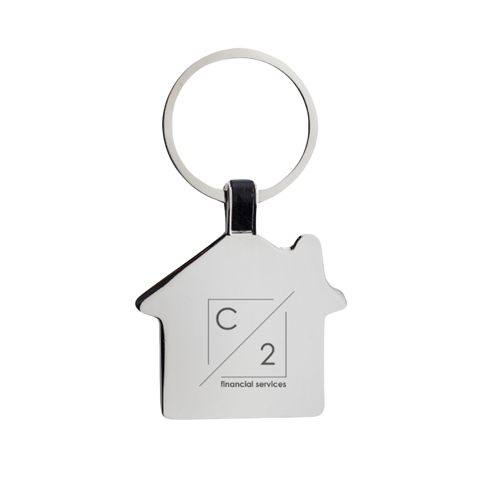 RCS Recycled Zinc Alloy House Keyring