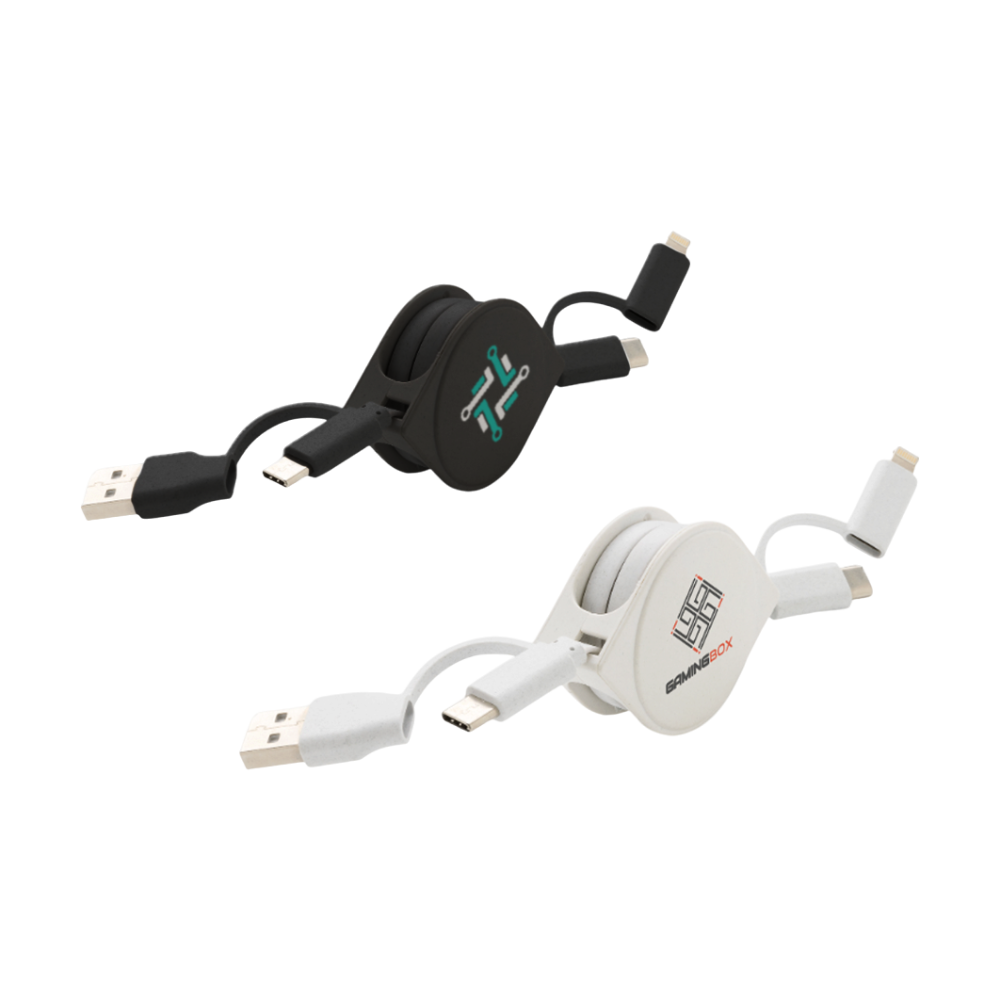 RCS Standard Recycled Plastic and TPE 6-in-1 Cable