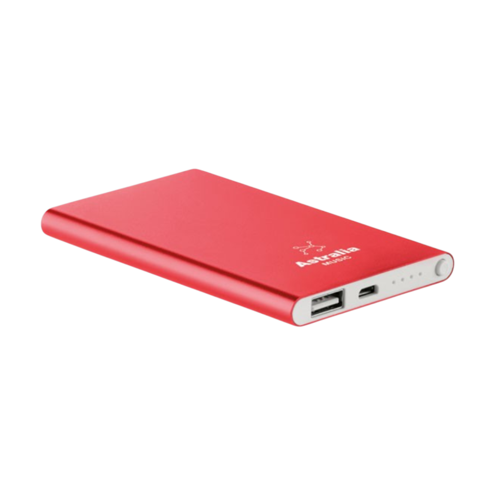 Recycled Aluminium Power Bank 4000 mAh