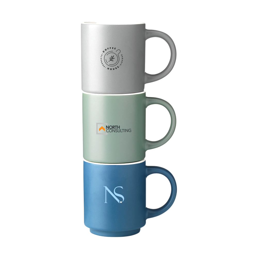 Recycled Ceramic Stackable Mug