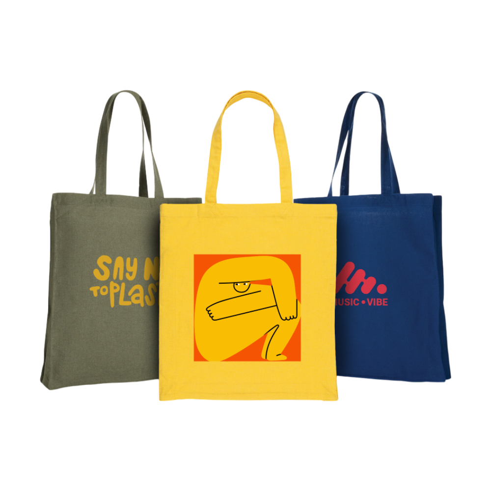 Recycled Cotton Bag with Bottom