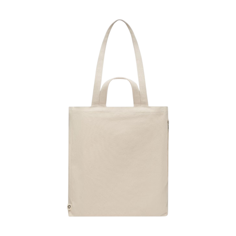 Recycled Cotton Bag  with Short and Long Handles