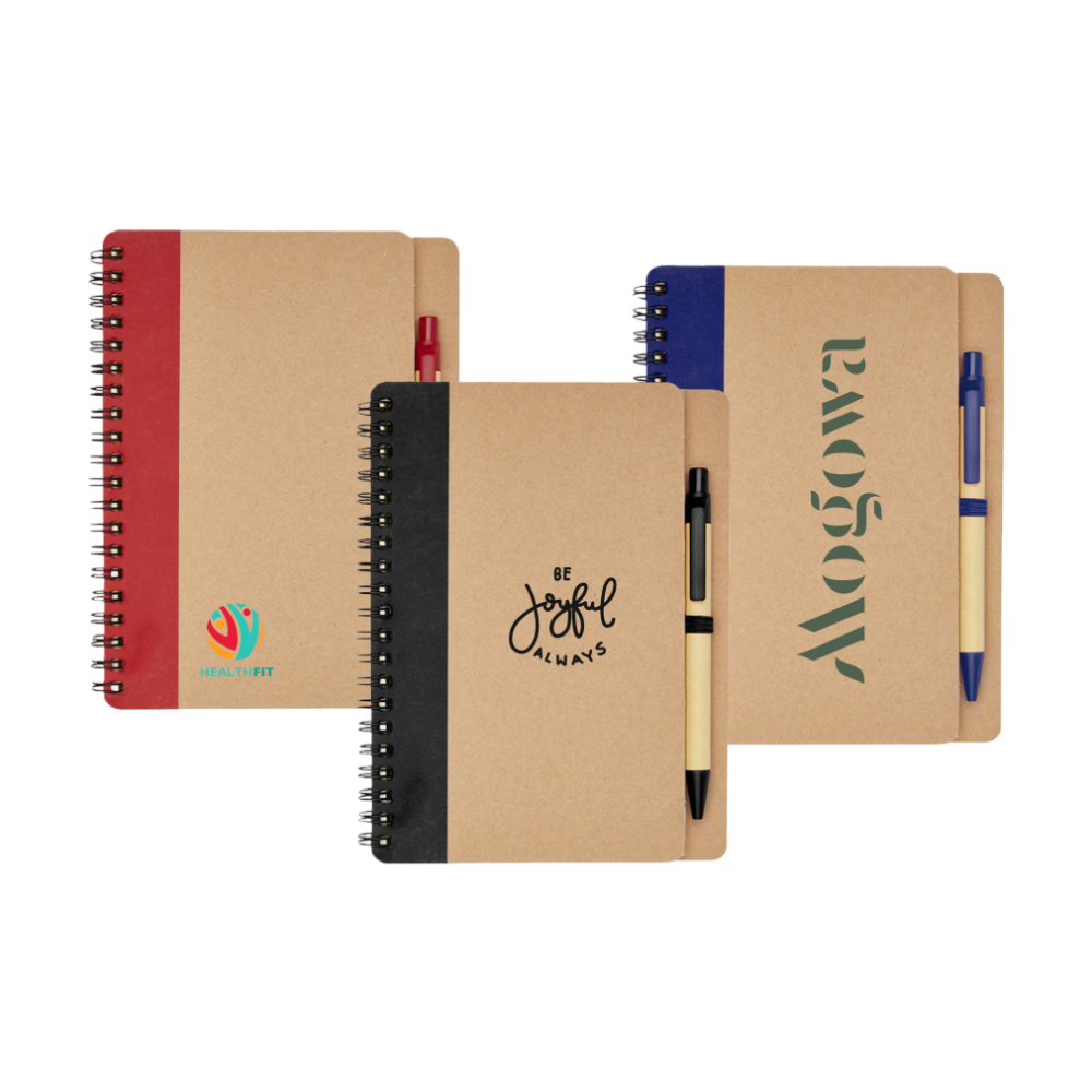 Recycled Notebook A6 With Pen