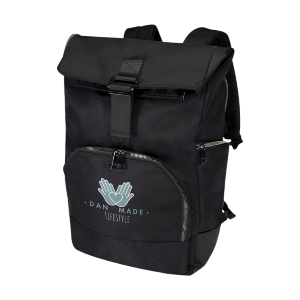 Rhine 15 inch GRS Recycled Rolltop Backpack