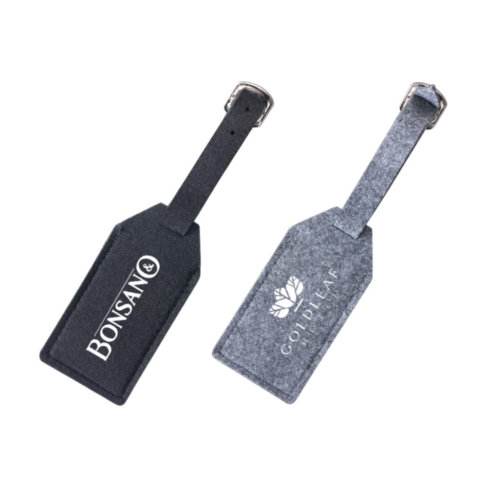 RPET Felt Luggage Tag