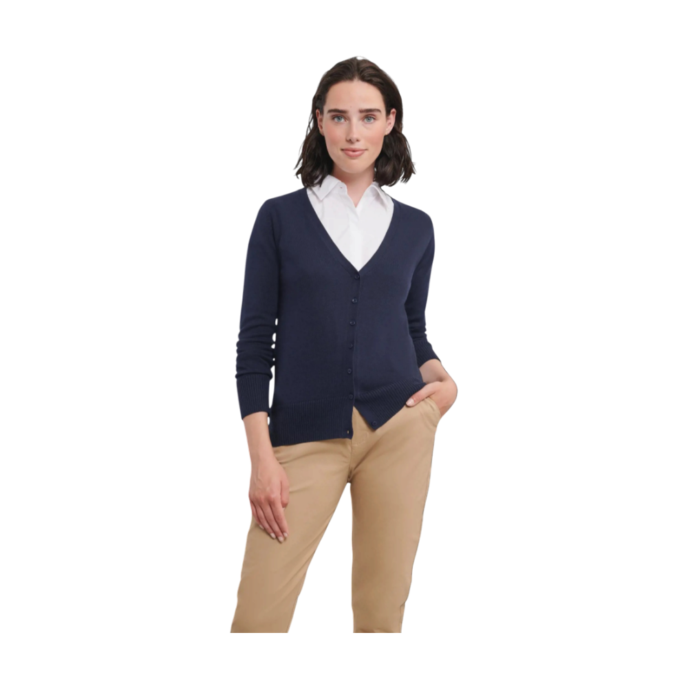Russell Athletic V-Neck Cardigan