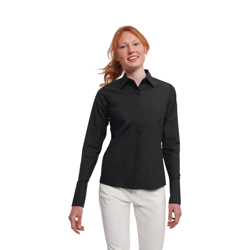 Russell Ladies Fitted Stretch Shirt