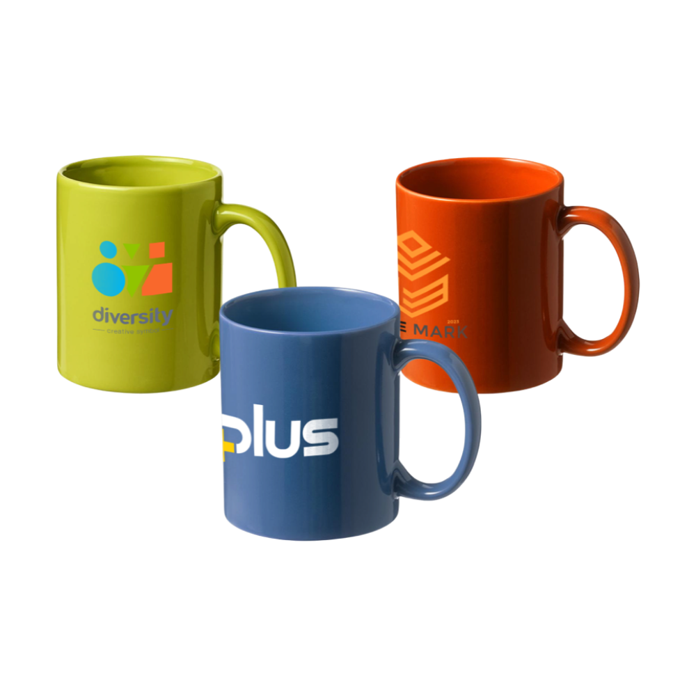 Santos 330ml Coloured Ceramic Mug
