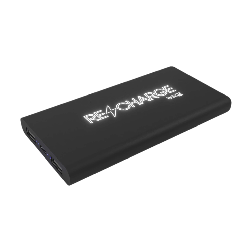 SCX.design P40 Light-up Wireless Rubber Power Bank