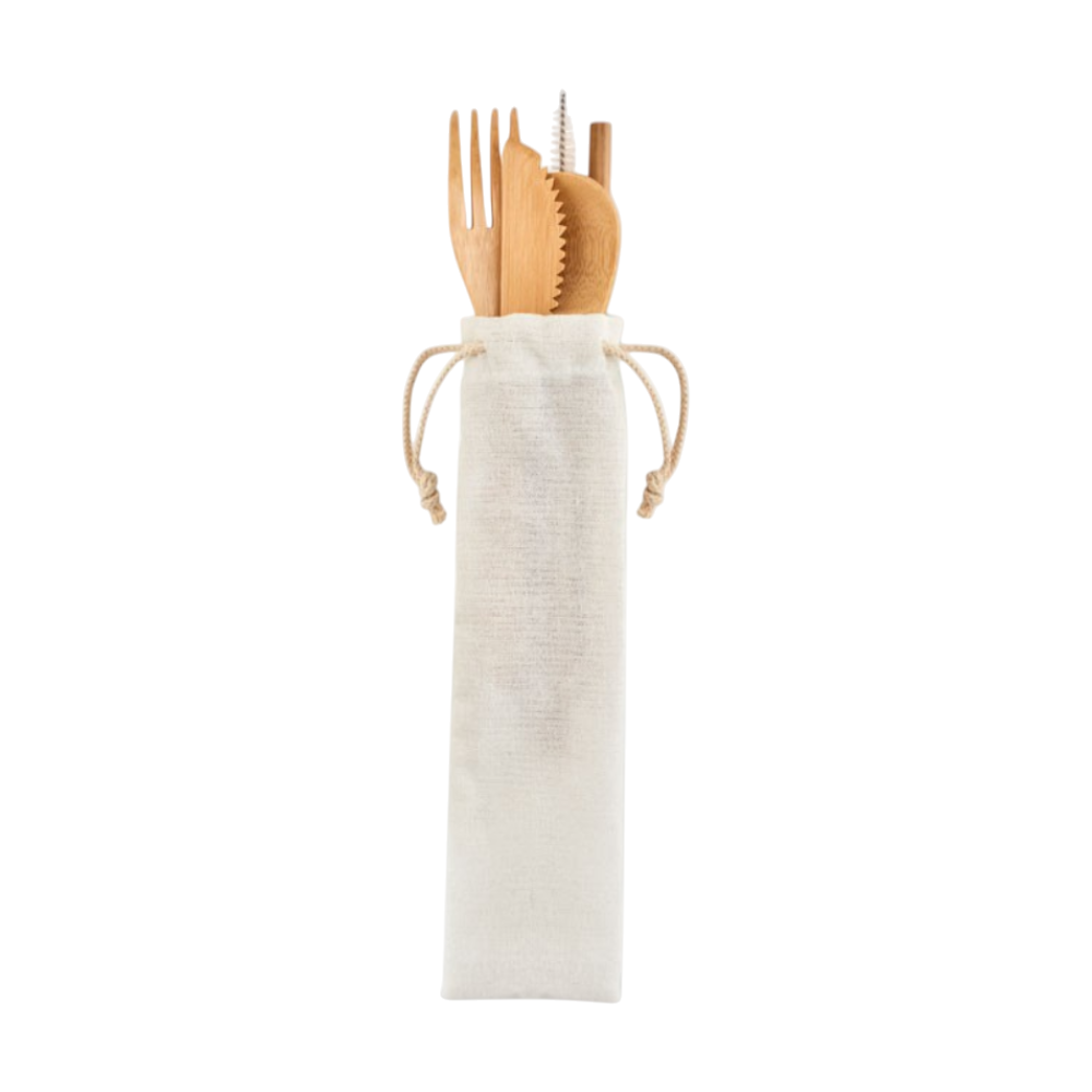 SETSTRAW Bamboo Cutlery Set