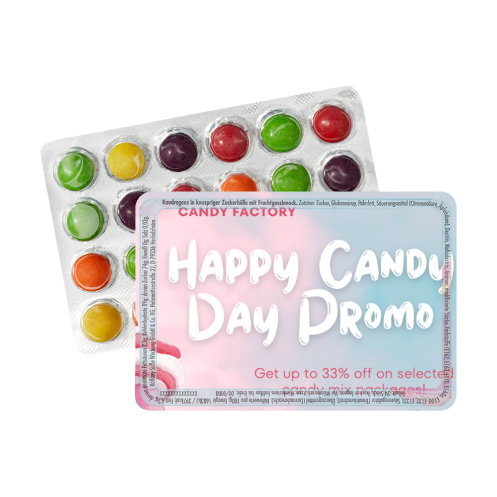 Skittles Blister Pack Candy