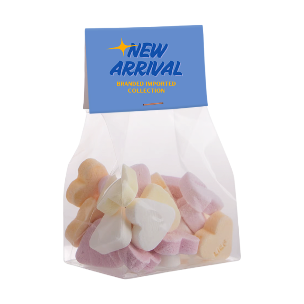 Small Bag Header Card 50 gram Sweets