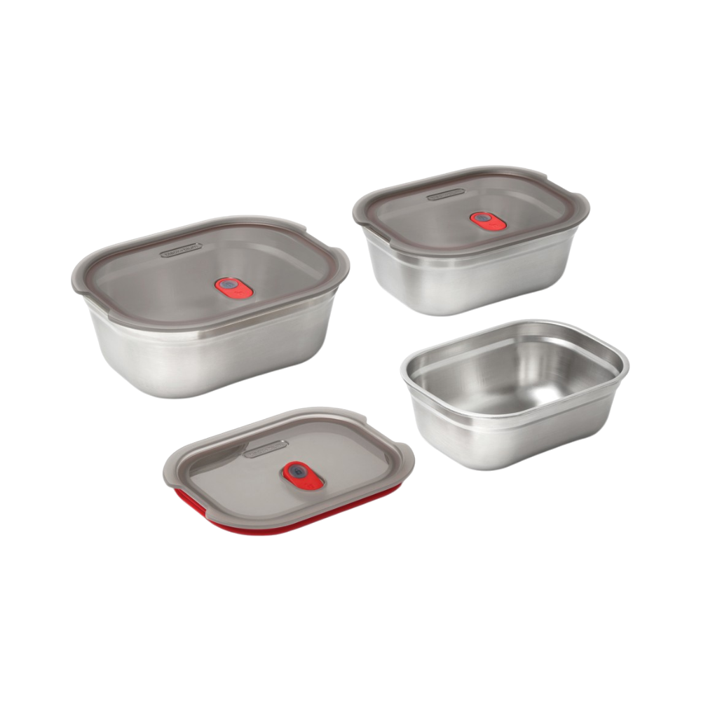 Stainless Steel Mealprep Box Set