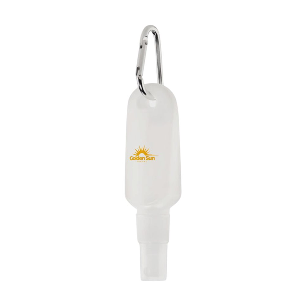 Sunscreen Lotion Spray with Carabiner 30 ml
