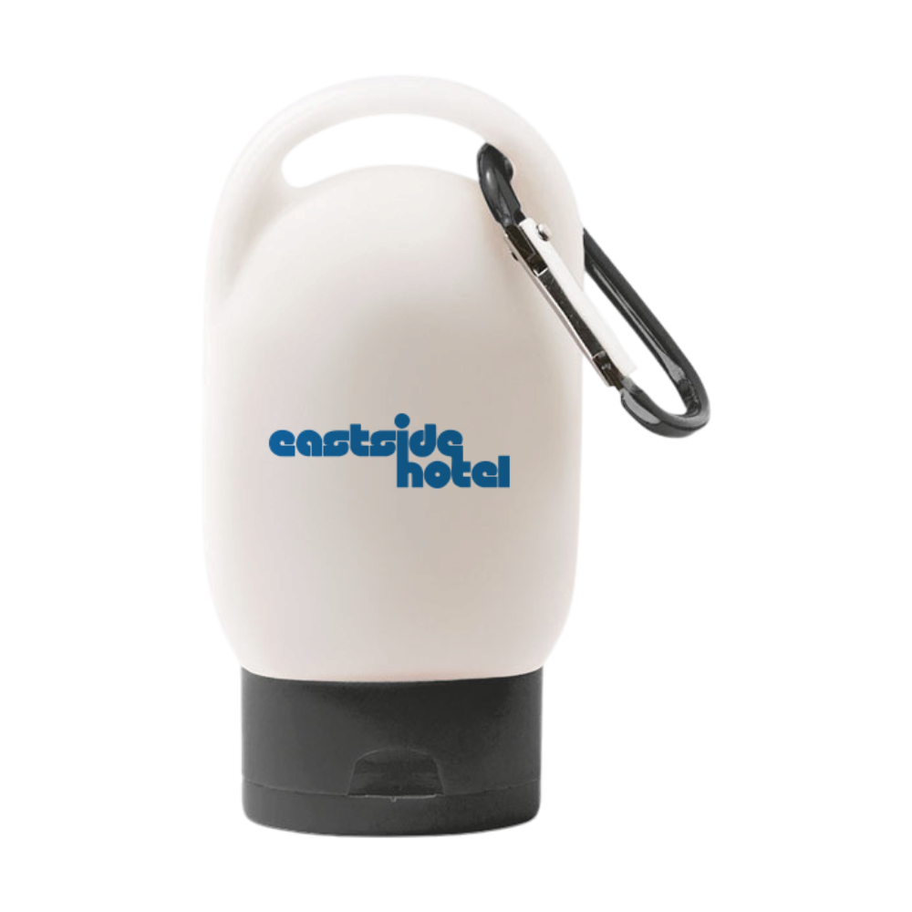 Sunscreen Lotion with Carabiner