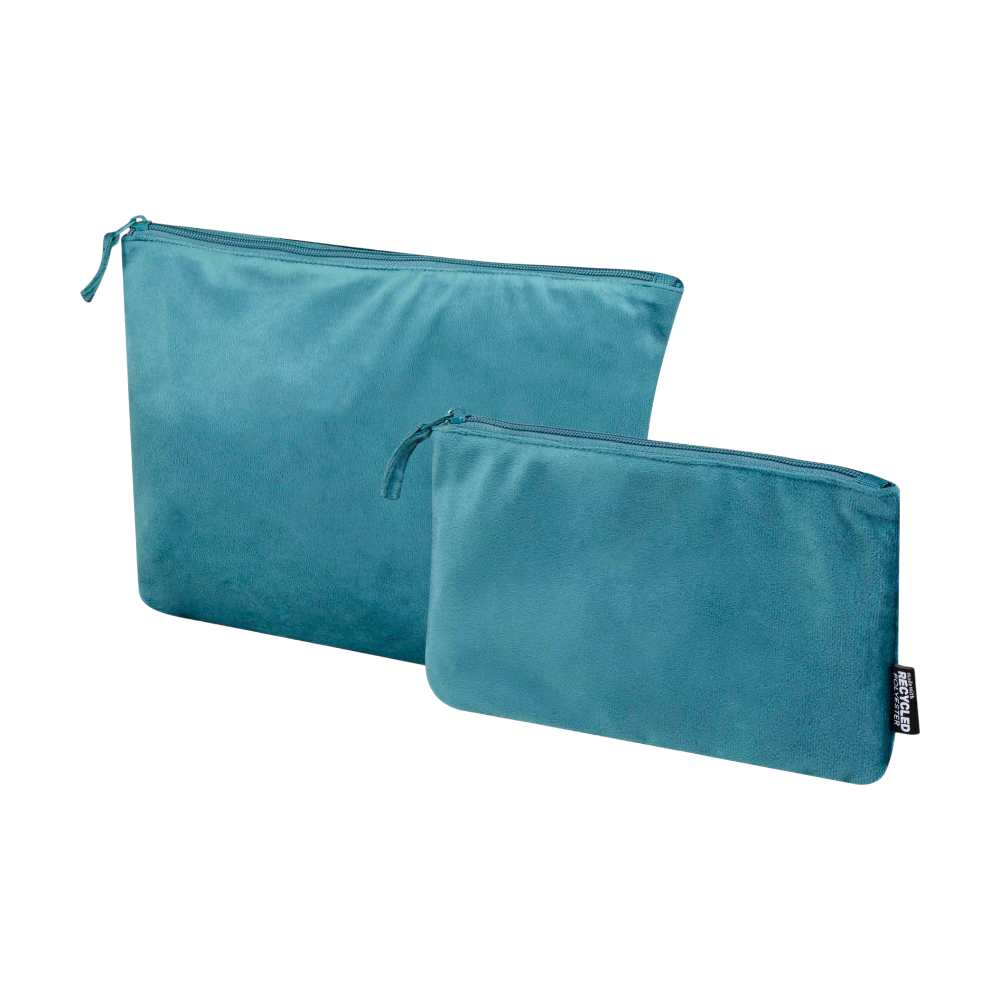 Swift GRS Recycled Velvet Toiletry Bag Set