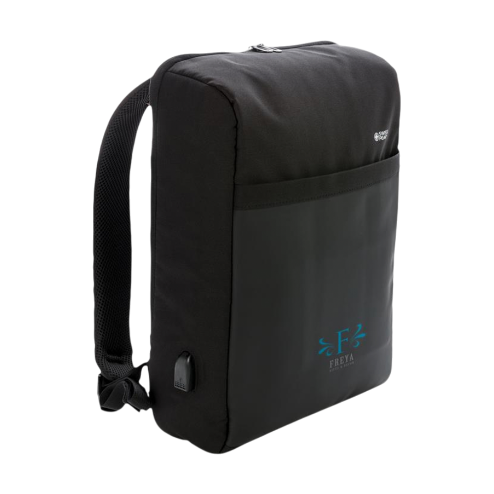 Swiss Peak anti-theft RFID & USB backpack