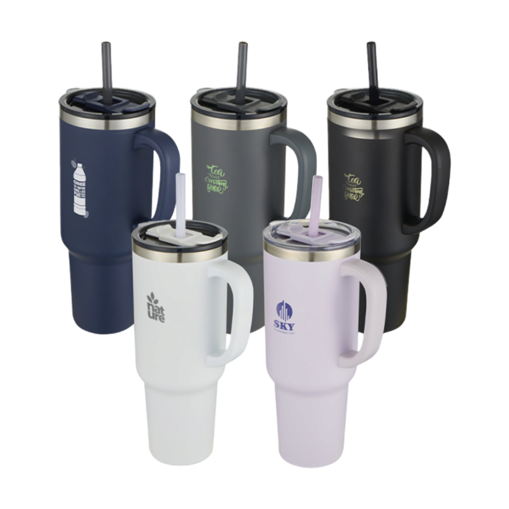 Sydney Double Wall RCS Stainless Steel Tumbler with Straw