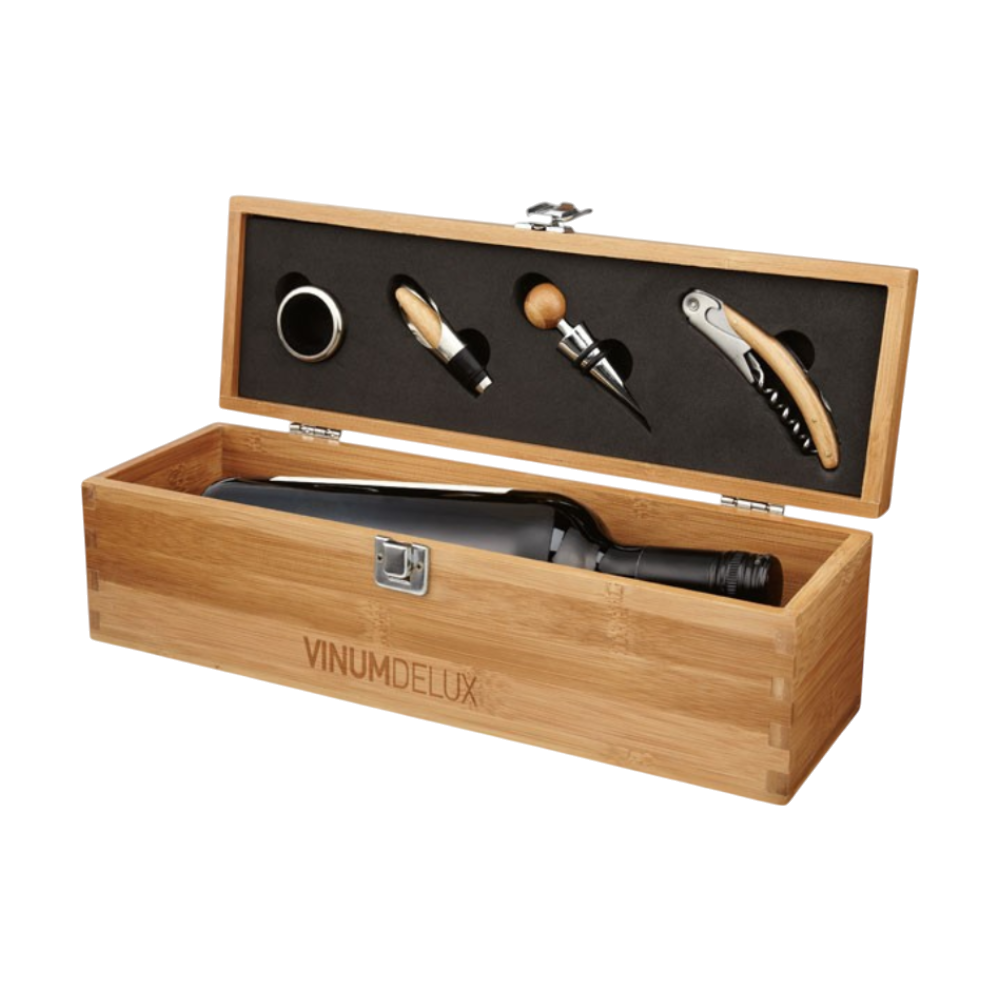 Tardor Wine Set Bamboo Box