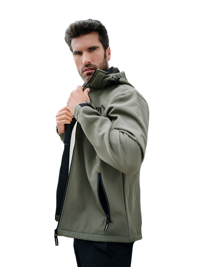 TH Clothes Zagreb Softshell Hooded Jacket