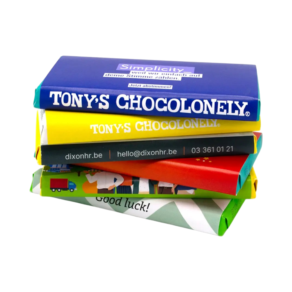 Tony's Chocolonely Customised Wrapper 180gr