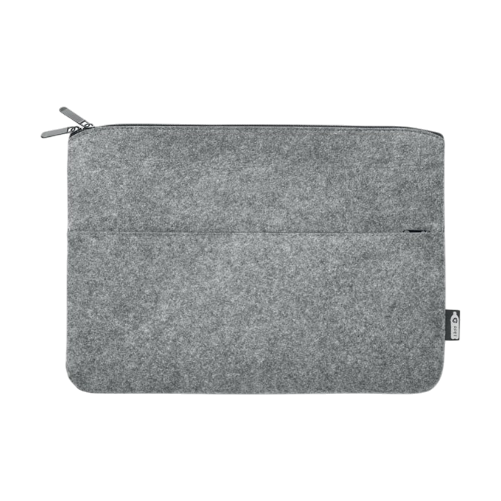 TOPLO RPET Felt Zipped Laptop Bag