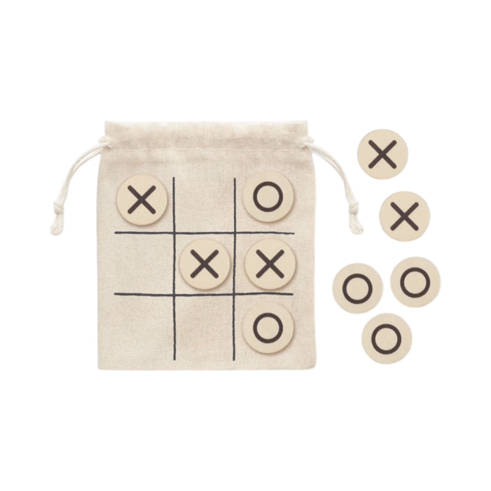 TOPOS Wooden Tic Tac Toe