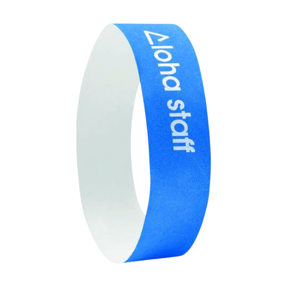 Tyvek One Sheet of Wristbands