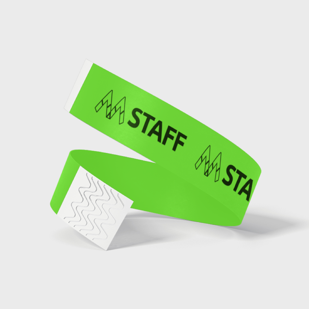 Tyvek wristbands