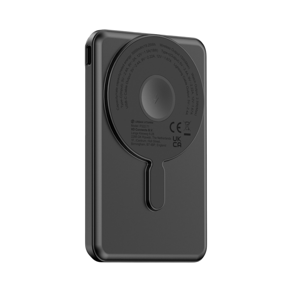 Urban Vitamin Redwood 5in1 5000mAh PD Magnetic Powerbank RCS