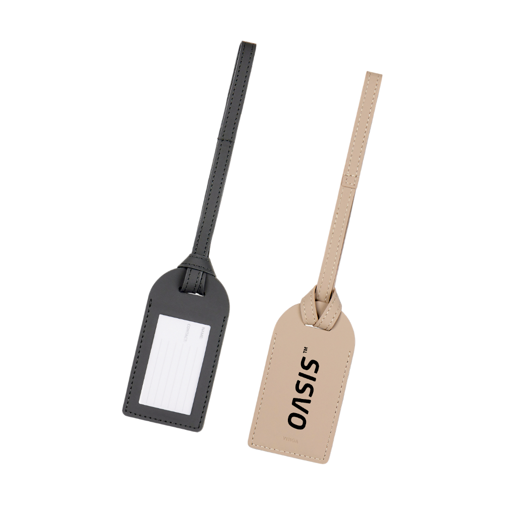 VINGA Baltimore RCS Recycled Polyester Luggage Tag
