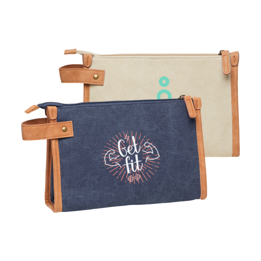 Vinga Bosler GRS Recycled Canvas Toiletry Bag