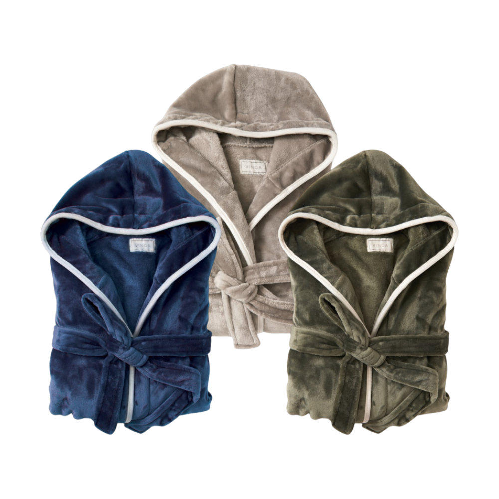 VINGA Louis Luxury Plush Robe