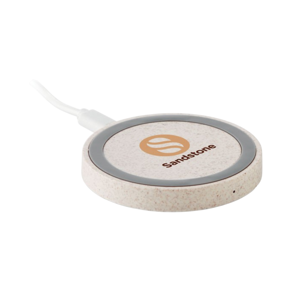 Wheat Straw ABS Wireless Charger