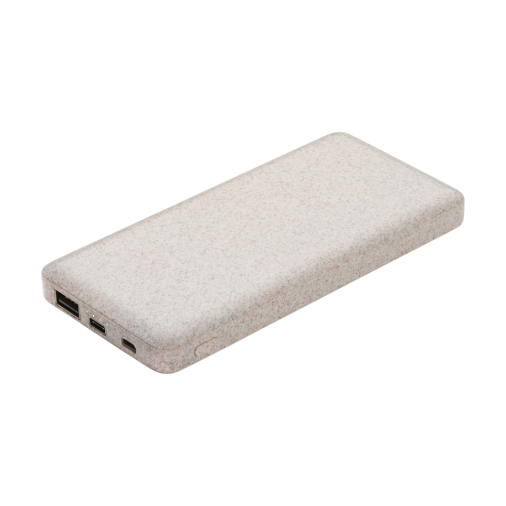 Wheat Straw Powerbank 10.000 mAh